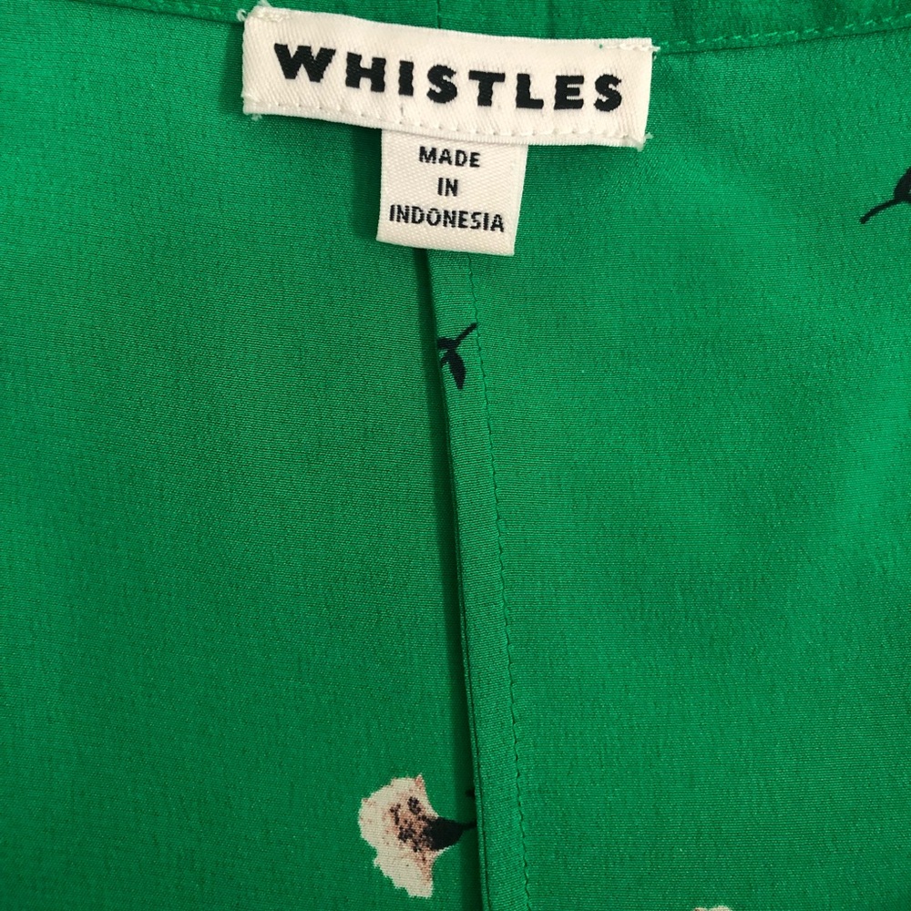 Whistles Floral Silk Dress - Picture 12 of 12